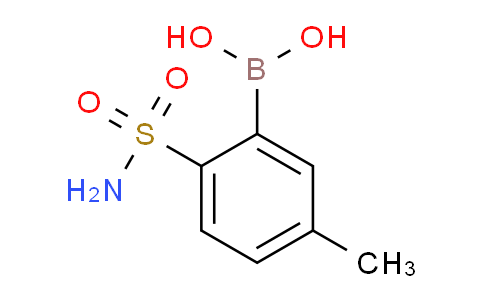CAS No. 1381759-84-7, (5-Methyl-2-sulfamoylphenyl)boronic acid