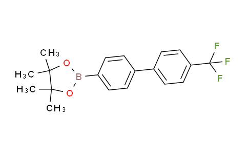 CAS No. 1381958-89-9, 4,4,5,5-Tetramethyl-2-(4'-(trifluoromethyl)-[1,1'-biphenyl]-4-yl)-1,3,2-dioxaborolane