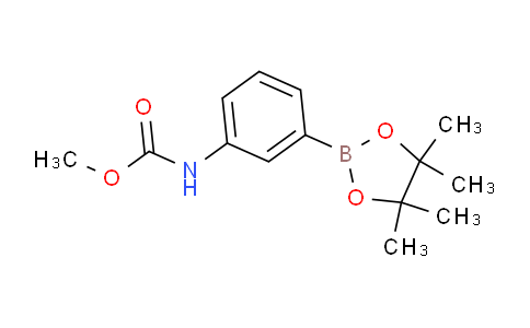 CAS No. 1384313-38-5, methyl (3-(4,4,5,5-tetramethyl-1,3,2-dioxaborolan-2-yl)phenyl)carbamate