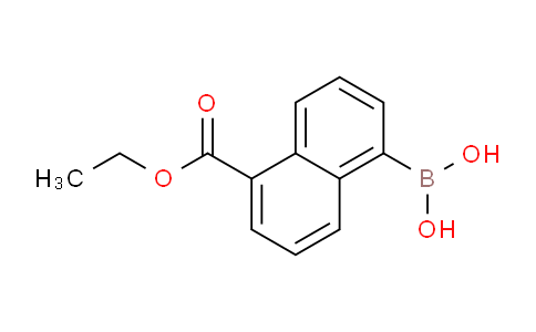 CAS No. 1394900-71-0, 5-(Ethoxycarbonyl)naphthalene-1-boronic acid