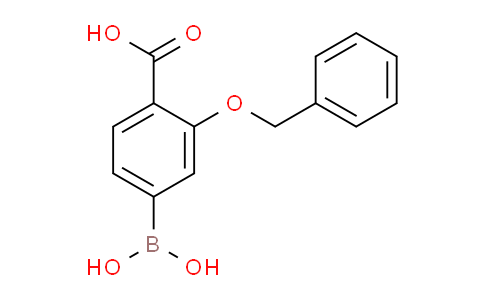 CAS No. 1394903-39-9, 2-(Benzyloxy)-4-boronobenzoic acid