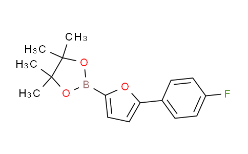 CAS No. 1396753-07-3, 2-(5-(4-Fluorophenyl)furan-2-yl)-4,4,5,5-tetramethyl-1,3,2-dioxaborolane