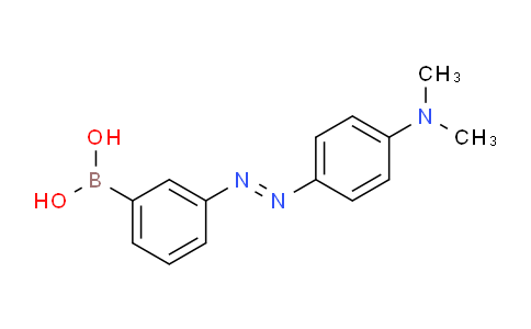 CAS No. 139777-27-8, (3-((4-(Dimethylamino)phenyl)diazenyl)phenyl)boronic acid