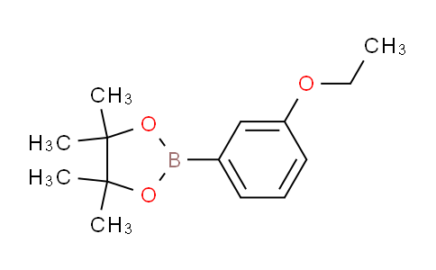 CAS No. 1400274-77-2, 2-(3-Ethoxyphenyl)-4,4,5,5-tetramethyl-1,3,2-dioxaborolane
