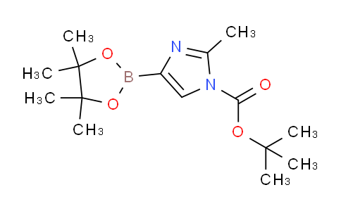CAS No. 1402174-60-0, tert-Butyl 2-methyl-4-(4,4,5,5-tetramethyl-1,3,2-dioxaborolan-2-yl)-1H-imidazole-1-carboxylate