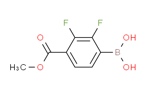CAS No. 1402238-29-2, 2,3-Difluoro-4-(methoxycarbonyl)phenylboronic acid