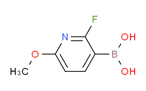 CAS No. 1402238-30-5, (2-Fluoro-6-methoxypyridin-3-yl)boronic acid