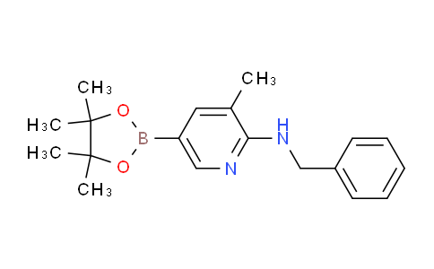 CAS No. 1402238-38-3, N-Benzyl-3-methyl-5-(4,4,5,5-tetramethyl-1,3,2-dioxaborolan-2-yl)pyridin-2-amine