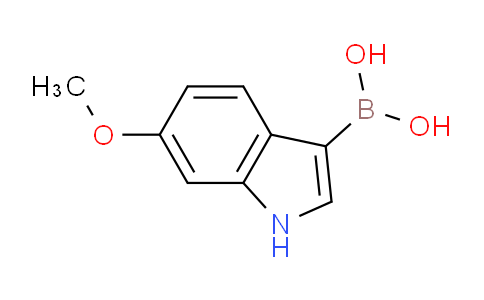 CAS No. 1403343-53-2, (6-Methoxy-1H-indol-3-yl)boronic acid