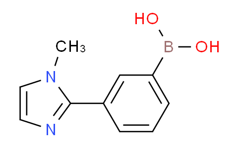 CAS No. 1404466-88-1, (3-(1-Methyl-1H-imidazol-2-yl)phenyl)boronic acid