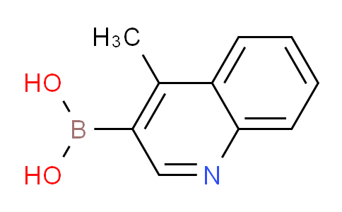 CAS No. 1407995-26-9, (4-Methylquinolin-3-yl)boronic acid