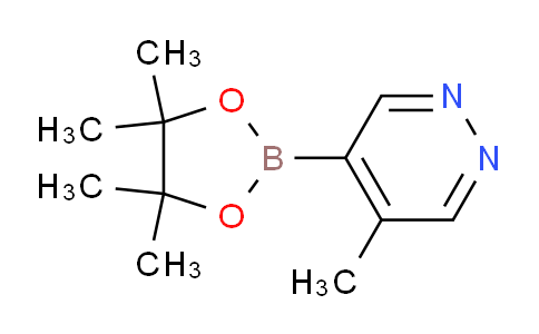 CAS No. 1416720-48-3, 4-Methyl-5-(4,4,5,5-tetramethyl-1,3,2-dioxaborolan-2-yl)pyridazine