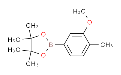 CAS No. 1417036-28-2, 2-(3-Methoxy-4-methylphenyl)-4,4,5,5-tetramethyl-1,3,2-dioxaborolane