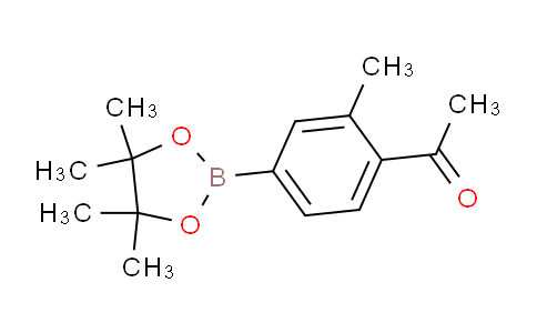 CAS No. 1417036-29-3, 1-[2-methyl-4-(tetramethyl-1,3,2-dioxaborolan-2-yl)phenyl]ethanone