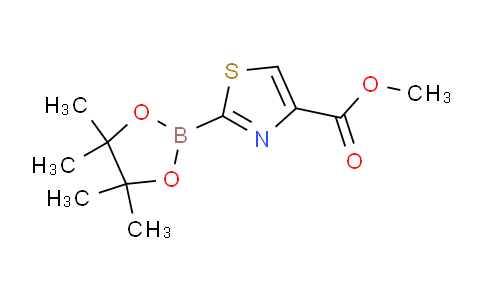 CAS No. 1419563-08-8, Methyl 2-(4,4,5,5-tetramethyl-1,3,2-dioxaborolan-2-yl)thiazole-4-carboxylate