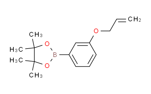 CAS No. 1424265-66-6, 2-(3-(Allyloxy)phenyl)-4,4,5,5-tetramethyl-1,3,2-dioxaborolane