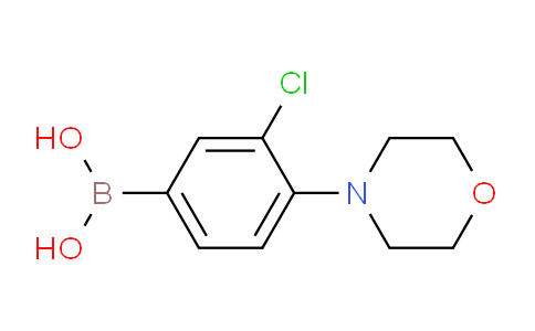CAS No. 1426246-59-4, 3-Chloro-4-morpholinophenylboronic Acid