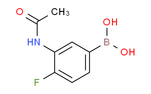 CAS No. 1426255-21-1, (3-Acetamido-4-fluorophenyl)boronic acid