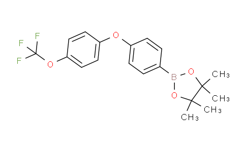 CAS No. 1426337-32-7, 4,4,5,5-Tetramethyl-2-(4-(4-(trifluoromethoxy)phenoxy)phenyl)-1,3,2-dioxaborolane