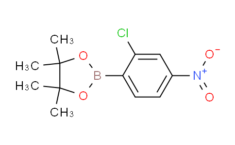 CAS No. 1426804-80-9, 2-(2-Chloro-4-nitrophenyl)-4,4,5,5-tetramethyl-1,3,2-dioxaborolane