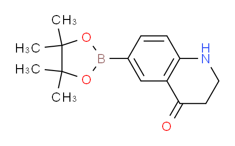 CAS No. 1445800-21-4, 6-(4,4,5,5-Tetramethyl-1,3,2-dioxaborolan-2-yl)-2,3-dihydroquinolin-4(1H)-one