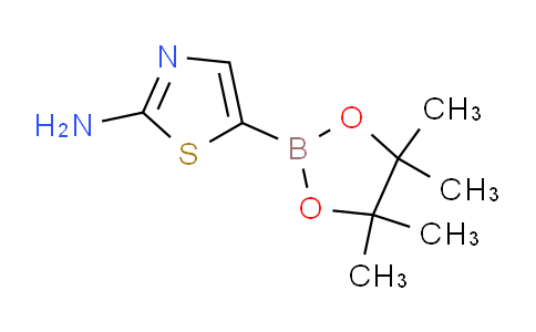CAS No. 1446485-98-8, 5-(4,4,5,5-Tetramethyl-1,3,2-dioxaborolan-2-yl)thiazol-2-amine