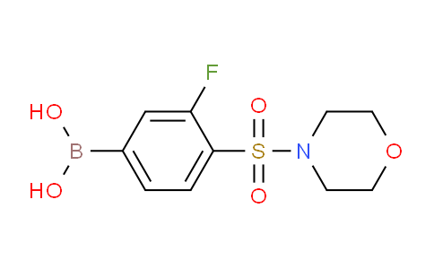 CAS No. 1447713-89-4, (3-fluoro-4-(morpholinosulfonyl)phenyl)boronic acid