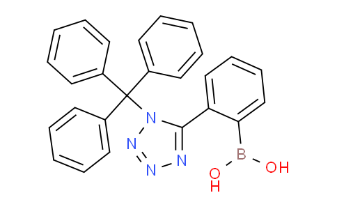 CAS No. 144873-97-2, (2-(1-Trityl-1H-tetrazol-5-yl)phenyl)boronic acid