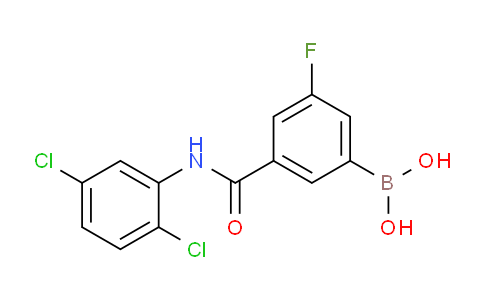 CAS No. 1449132-54-0, (3-((2,5-Dichlorophenyl)carbamoyl)-5-fluorophenyl)boronic acid