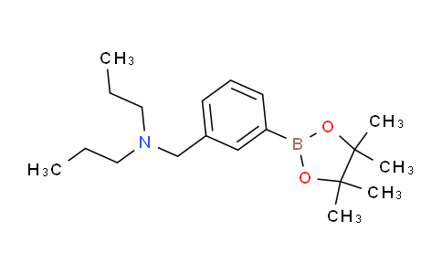 1454653-70-3 | N-Propyl-N-(3-(4,4,5,5-tetramethyl-1,3,2-dioxaborolan-2-yl)benzyl)propan-1-amine