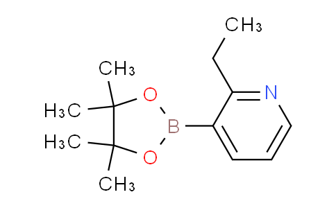 CAS No. 1494670-02-8, 2-ethyl-3-(4,4,5,5-tetramethyl-1,3,2-dioxaborolan-2-yl)pyridine
