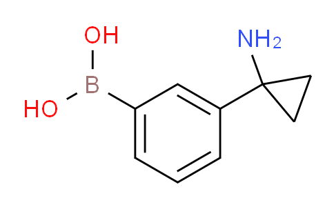CAS No. 1498330-73-6, (3-(1-Aminocyclopropyl)phenyl)boronic acid