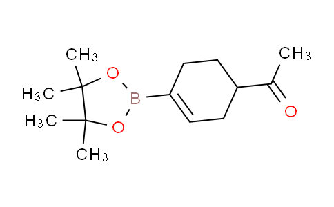 CAS No. 151075-23-9, 1-(4-(4,4,5,5-Tetramethyl-1,3,2-dioxaborolan-2-yl)cyclohex-3-en-1-yl)ethanone