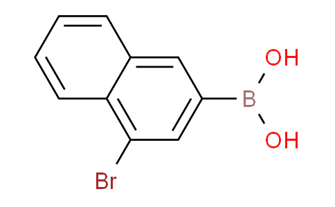 CAS No. 1519009-93-8, (4-Bromonaphthalen-2-yl)boronic acid