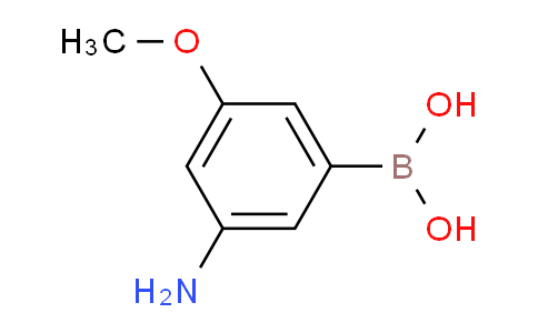 CAS No. 1538623-40-3, (3-Amino-5-methoxyphenyl)boronic acid