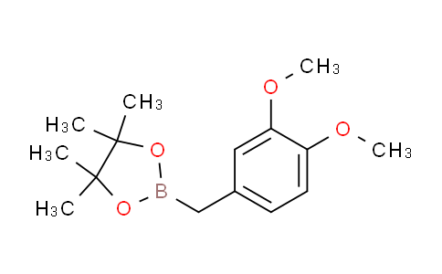 CAS No. 1539265-48-9, 2-(3,4-Dimethoxybenzyl)-4,4,5,5-tetramethyl-1,3,2-dioxaborolane