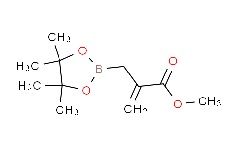 CAS No. 153989-28-7, Methyl 2-((4,4,5,5-tetramethyl-1,3,2-dioxaborolan-2-yl)methyl)acrylate