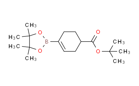 CAS No. 1562375-30-7, tert-Butyl 4-(4,4,5,5-tetramethyl-1,3,2-dioxaborolan-2-yl)cyclohex-3-enecarboxylate