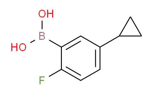 CAS No. 1586045-56-8, 5-Cyclopropyl-2-fluorophenylboronic acid