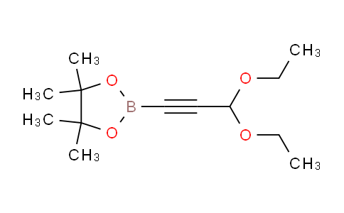 CAS No. 159087-48-6, 2-(3,3-Diethoxyprop-1-yn-1-yl)-4,4,5,5-tetramethyl-1,3,2-dioxaborolane