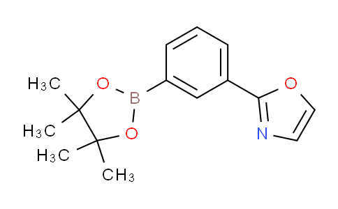 CAS No. 1603136-79-3, 2-(3-(4,4,5,5-Tetramethyl-1,3,2-dioxaborolan-2-yl)phenyl)oxazole