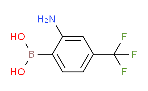 CAS No. 1604034-81-2, (2-Amino-4-(trifluoromethyl)phenyl)boronic acid