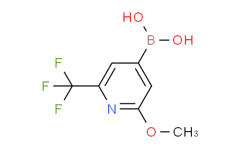 CAS No. 1605331-76-7, (2-Methoxy-6-(trifluoromethyl)pyridin-4-yl)boronic acid