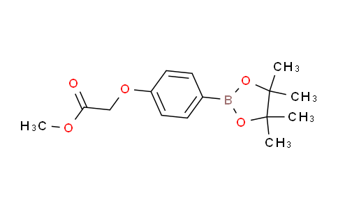 CAS No. 1610517-55-9, Methyl 2-(4-(4,4,5,5-tetramethyl-1,3,2-dioxaborolan-2-yl)phenoxy)acetate