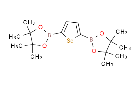 CAS No. 1611991-43-5, 2,5-Bis(4,4,5,5-tetramethyl-1,3,2-dioxaborolan-2-yl)selenophene