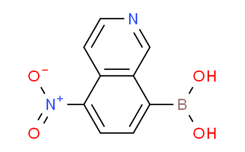 CAS No. 1620751-71-4, (5-Nitroisoquinolin-8-yl)boronic acid