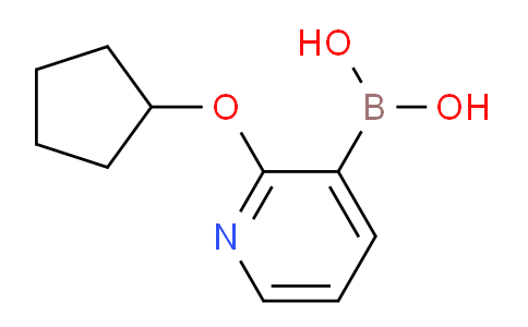 CAS No. 1621416-46-3, (2-(Cyclopentyloxy)pyridin-3-yl)boronic acid