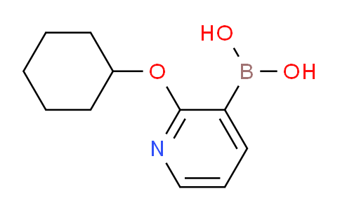 CAS No. 1621416-47-4, (2-(Cyclohexyloxy)pyridin-3-yl)boronic acid