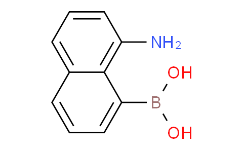 CAS No. 1621965-18-1, 1-Aminonaphthalene-8-boronic acid