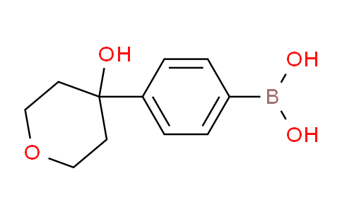 CAS No. 1622986-23-5, 4-(4-Hydroxytetrahydropyran-4-yl)phenylboronic acid